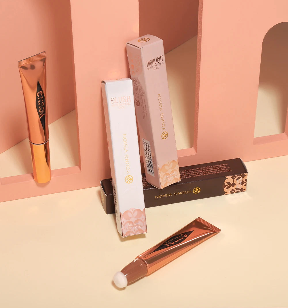 Makeup Stick – Rouge, Highlighter & Contour i ett